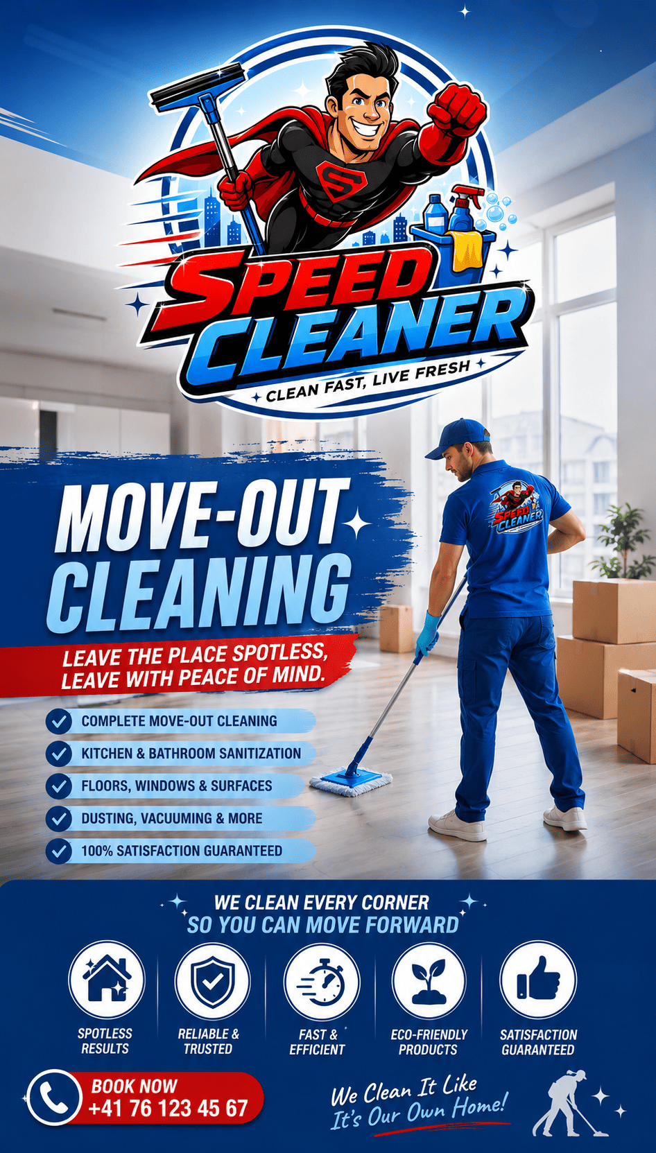 Move-out cleaning